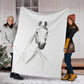 Cavallo a Matita - Coperta in Pile -