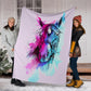 Cavallo ad Olio  - Coperta in Pile -