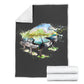 Pianoforte - Coperta in Pile/Nero -