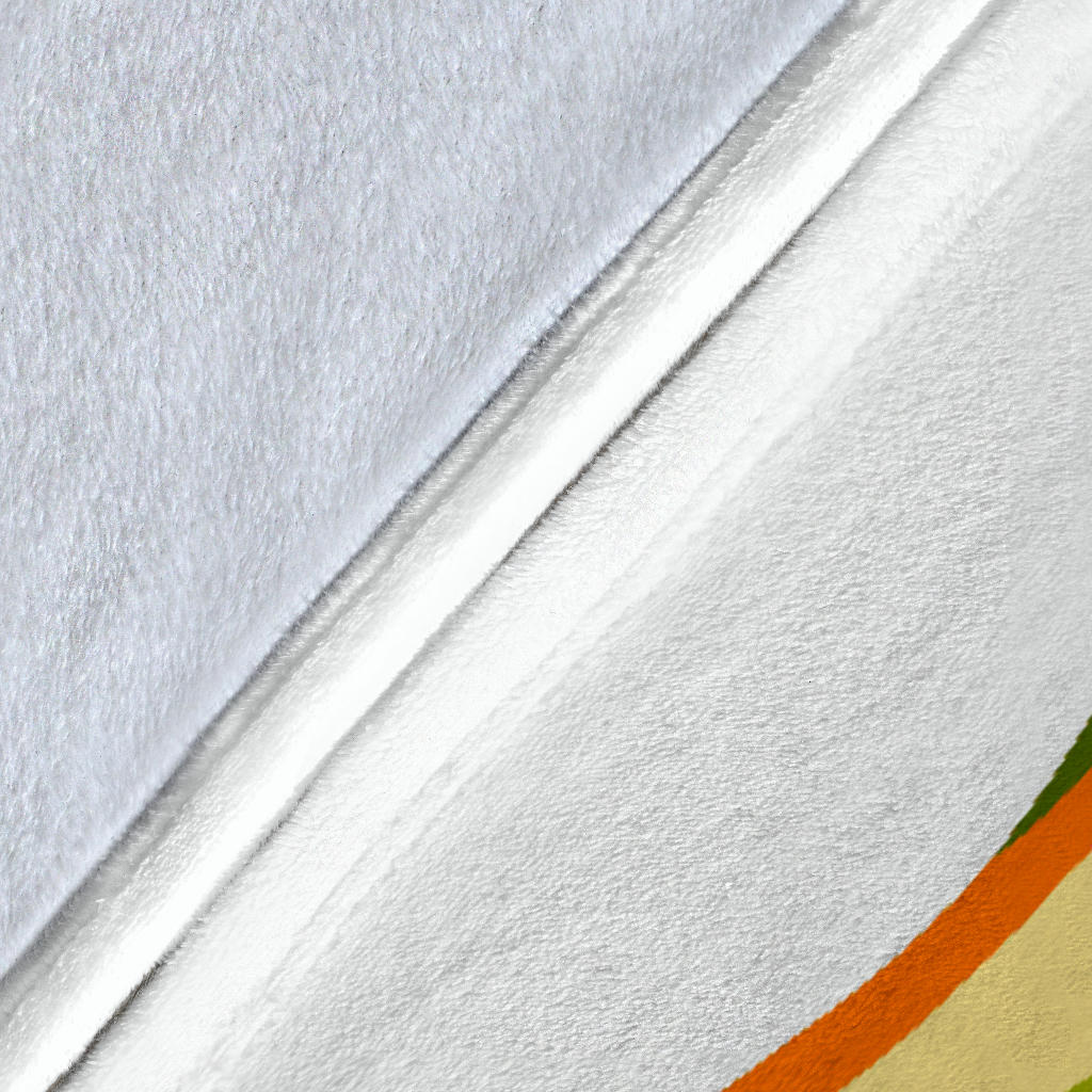 Cavallo Colorato/Bianco - Coperta in Pile -