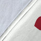 Gatto e Cuori - Coperta in Pile/Bianco -