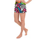Geometrico -Pantaloncini Sportivi Donna  -