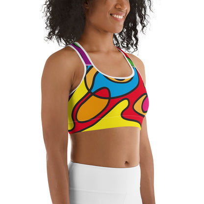 Colori -  Reggiseno Sportivo -