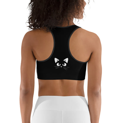 Gatto - Reggiseno Sportivo Nero -