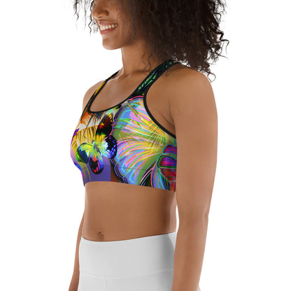 Fiori Esotici -  Reggiseno Sportivo -