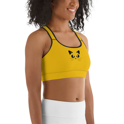 Gatto -  Reggiseno Sportivo Giallo -