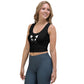 Gatto Fondo Nero - Crop Top -