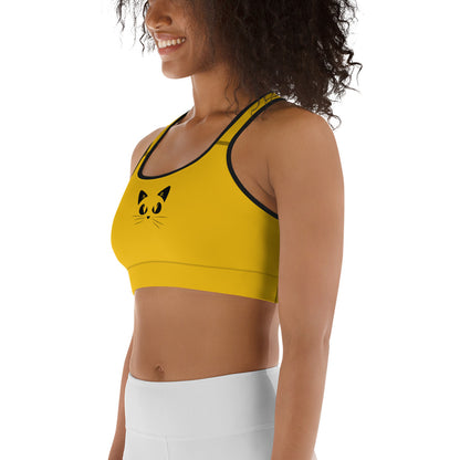 Gatto -  Reggiseno Sportivo Giallo -