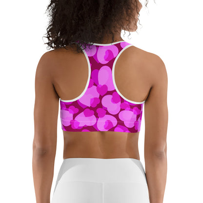 Cuoricini -  Reggiseno Sportivo -