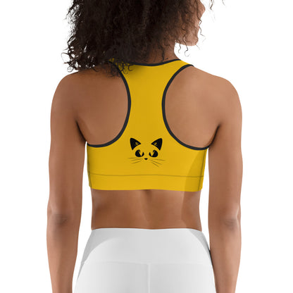 Gatto -  Reggiseno Sportivo Giallo -