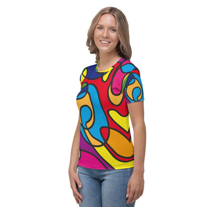 Colori - T-Shirt Girocollo Donna -