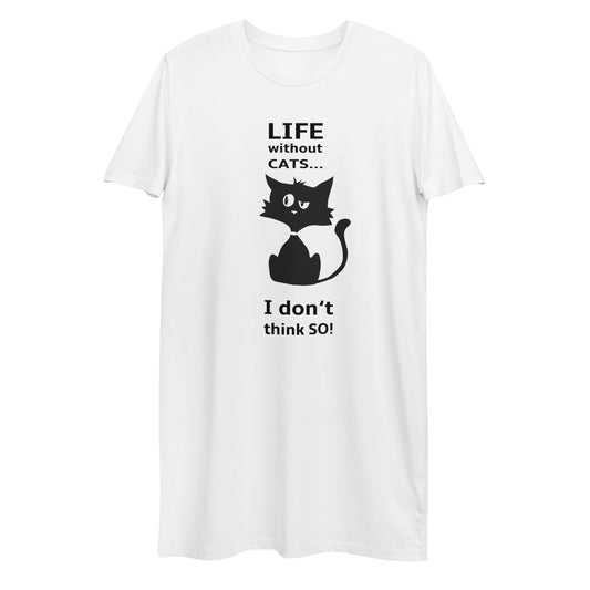 Pensieri di Gatto - Vestito T-Shirt -