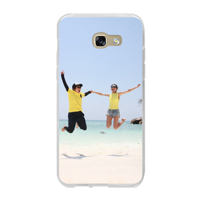 Samsung Galaxy A5 (2017) Cover Morbida Trasparente -Stampa sul Retro -