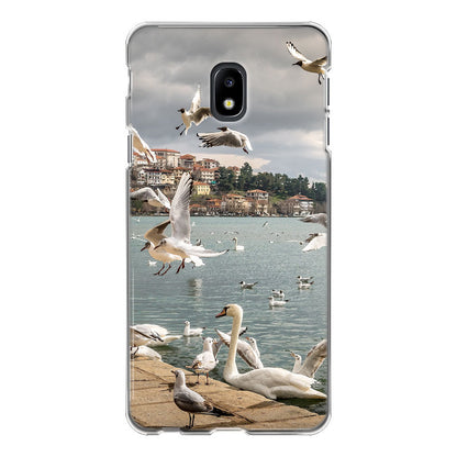 Samsung Galaxy J3 (2017)  Cover Morbida Trasparente - Stampa sul Retro -