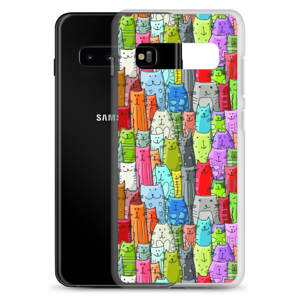 Gatti Colorati - Cover Samsung Galaxy -