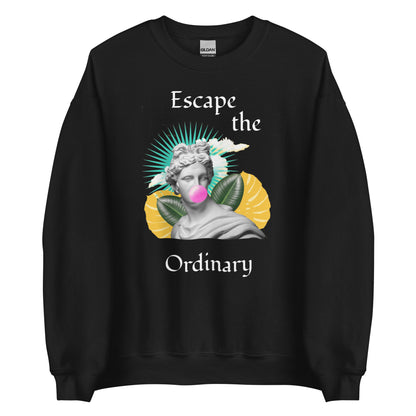 Escape the Ordinary - Felpa Unisex Girocollo -