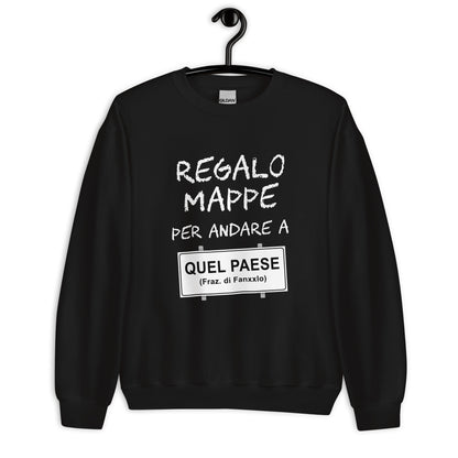 Regalo Mappe... -Felpa Unisex Girocollo -