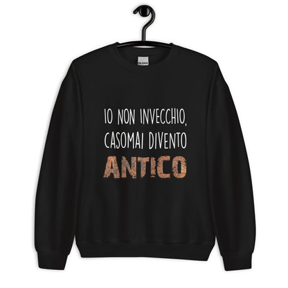 Io non invecchio - Felpa Girocollo Uomo -
