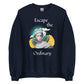 Escape the Ordinary - Felpa Unisex Girocollo -