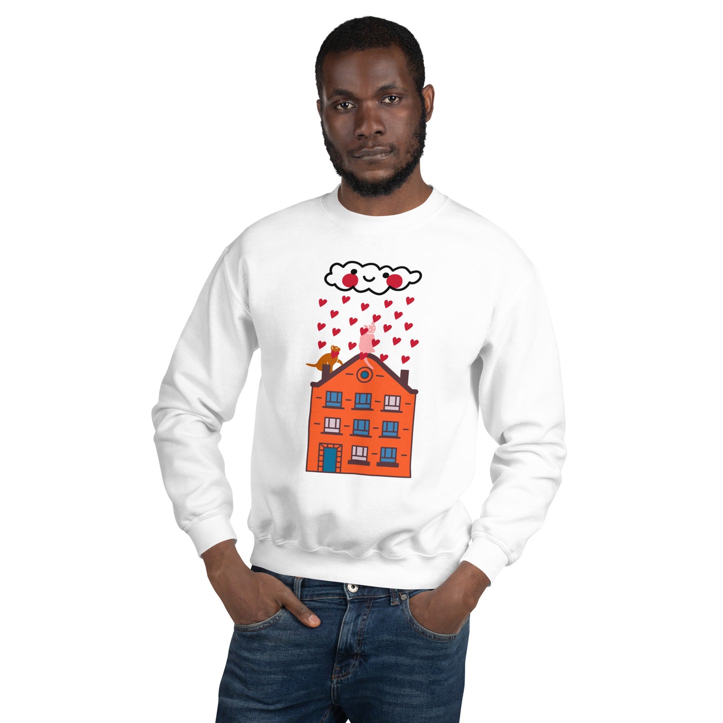 Gatti Innamorati - Felpa Unisex