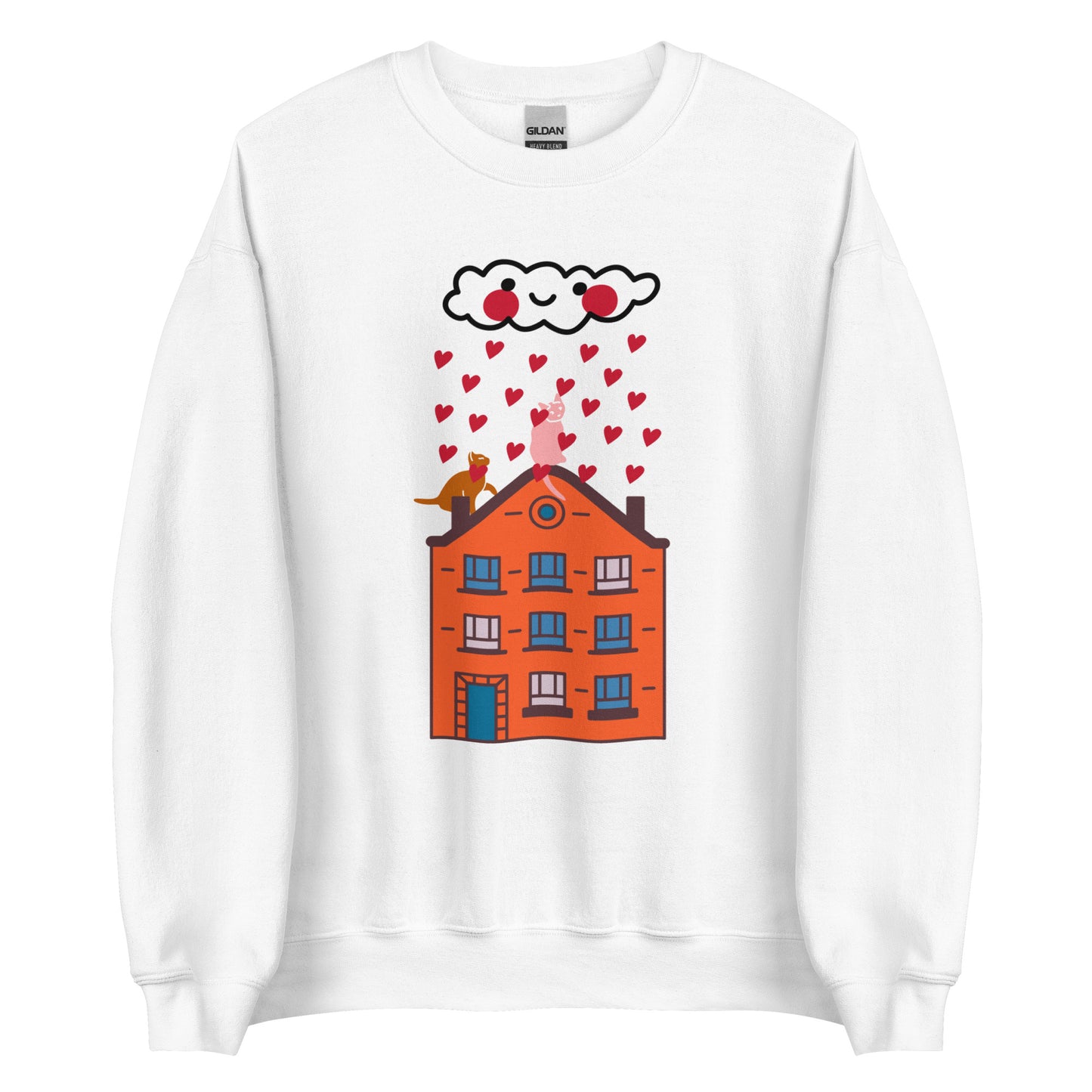 Gatti Innamorati - Felpa Unisex
