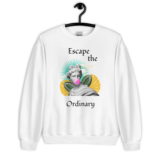 Escape the Ordinary - Felpa Unisex Girocollo -