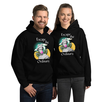 Escape the Ordinary  - Felpa Unisex con Cappuccio