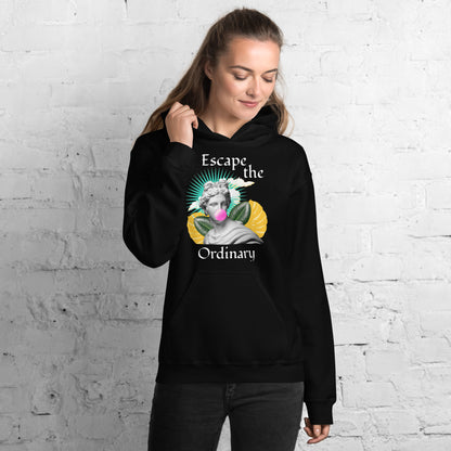 Escape the Ordinary  - Felpa Unisex con Cappuccio