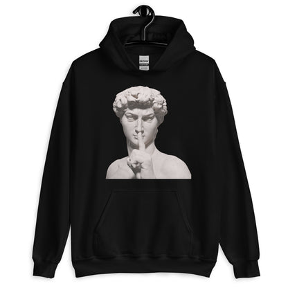 Silenzio - Felpa Unisex con Cappuccio -