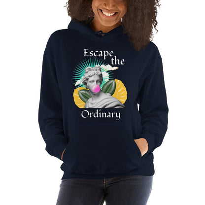 Escape the Ordinary  - Felpa Unisex con Cappuccio