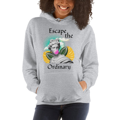 Escape the Ordinary  - Felpa Unisex con Cappuccio