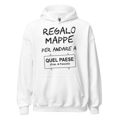 Regalo Mappe.. - Felpa Unisex con Cappuccio -