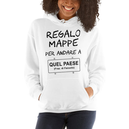 Regalo Mappe.. - Felpa Unisex con Cappuccio -
