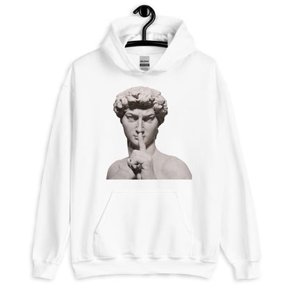 Silenzio - Felpa Unisex con Cappuccio -