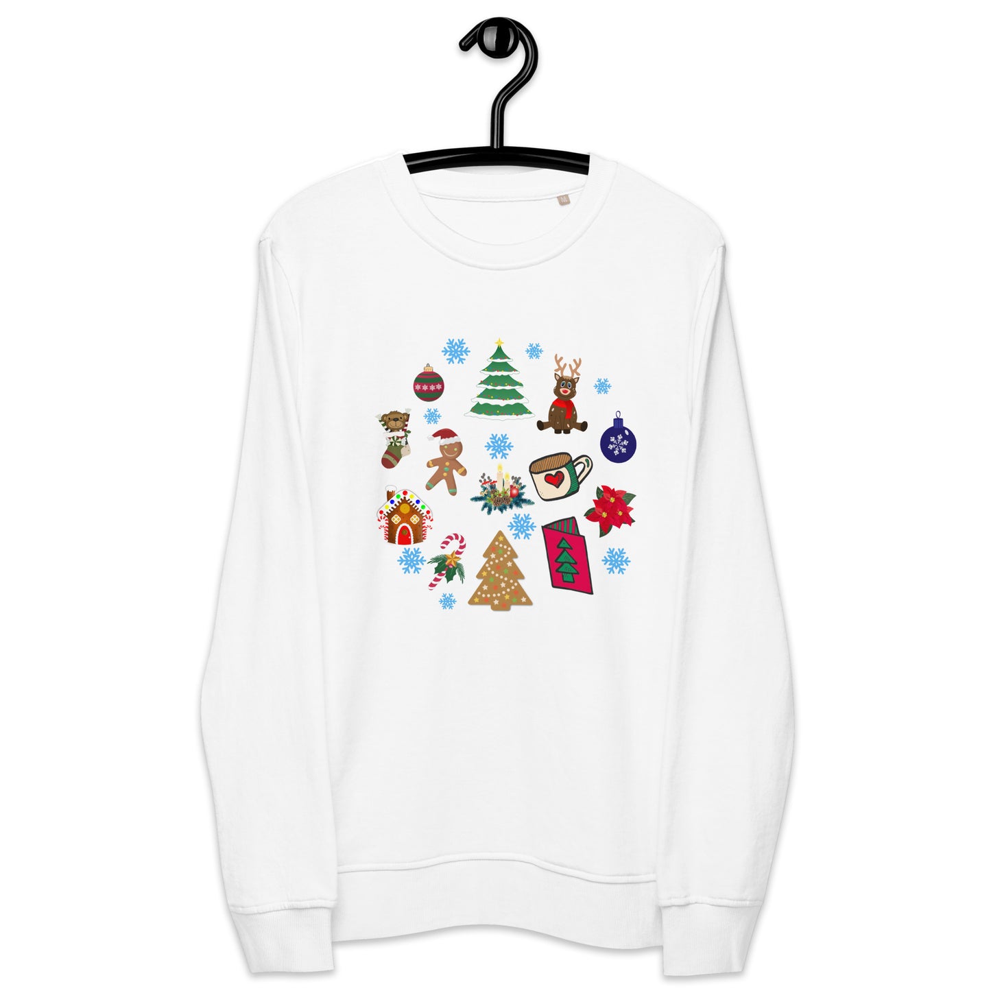 Fantasia di Natale- Felpa Unisex Girocollo - 3 Colori -