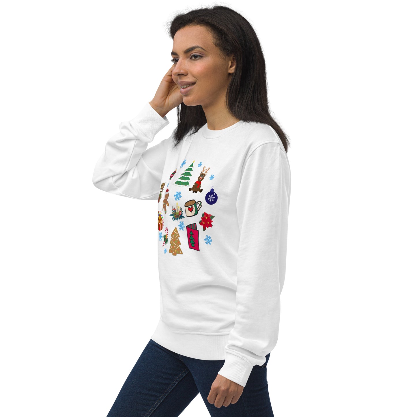 Fantasia di Natale- Felpa Unisex Girocollo - 3 Colori -