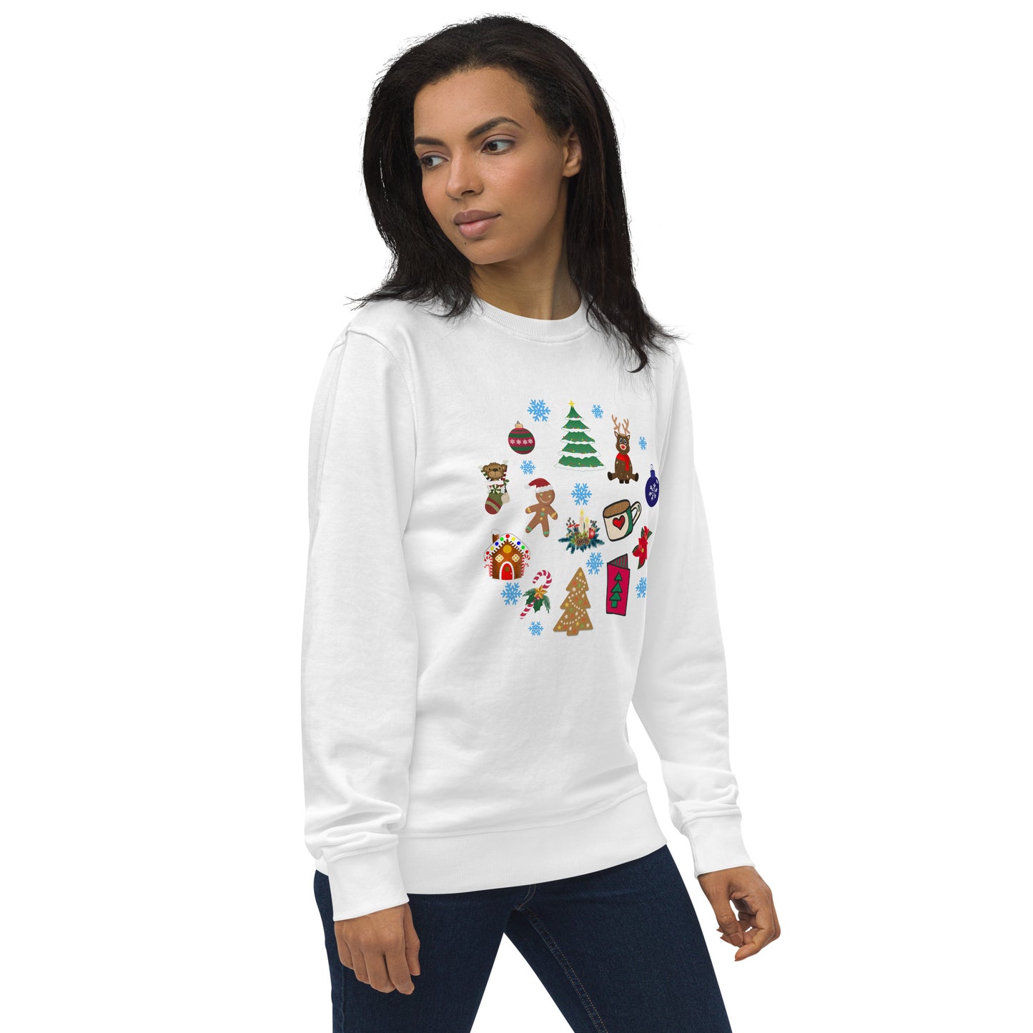 Fantasia di Natale- Felpa Unisex Girocollo - 3 Colori -