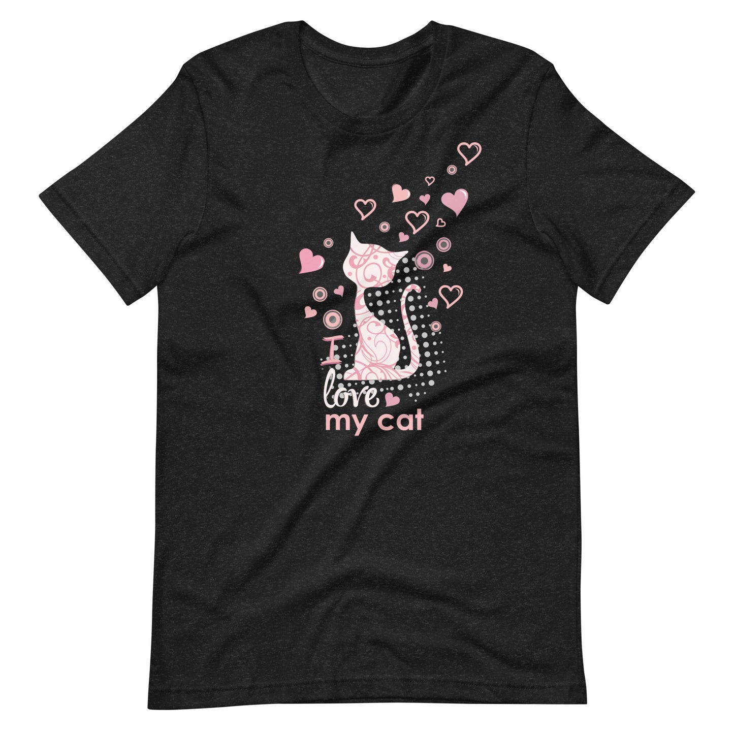 I Love My Cat - T-Shirt Unisex -