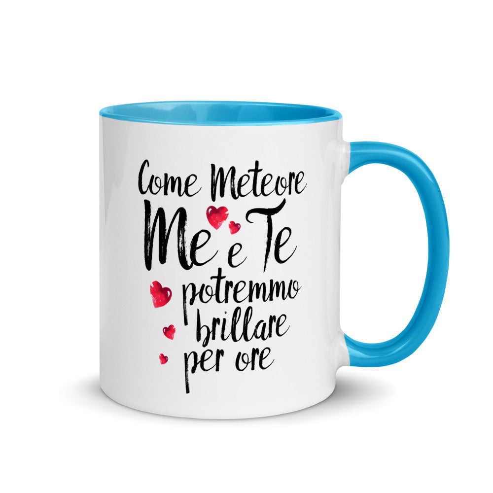 Come Meteore... -  Tazza Colorata in Ceramica - 4 Colori -