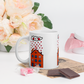 Gatti Innamorati - Tazza in Ceramica bianca lucida 330/440 ml. -
