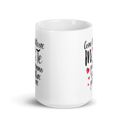 Come Meteore.... - Tazza Bianca in Ceramica