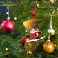 Calza - Decorazione Natalizia in legno -