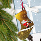 Calza - Decorazione Natalizia in legno -